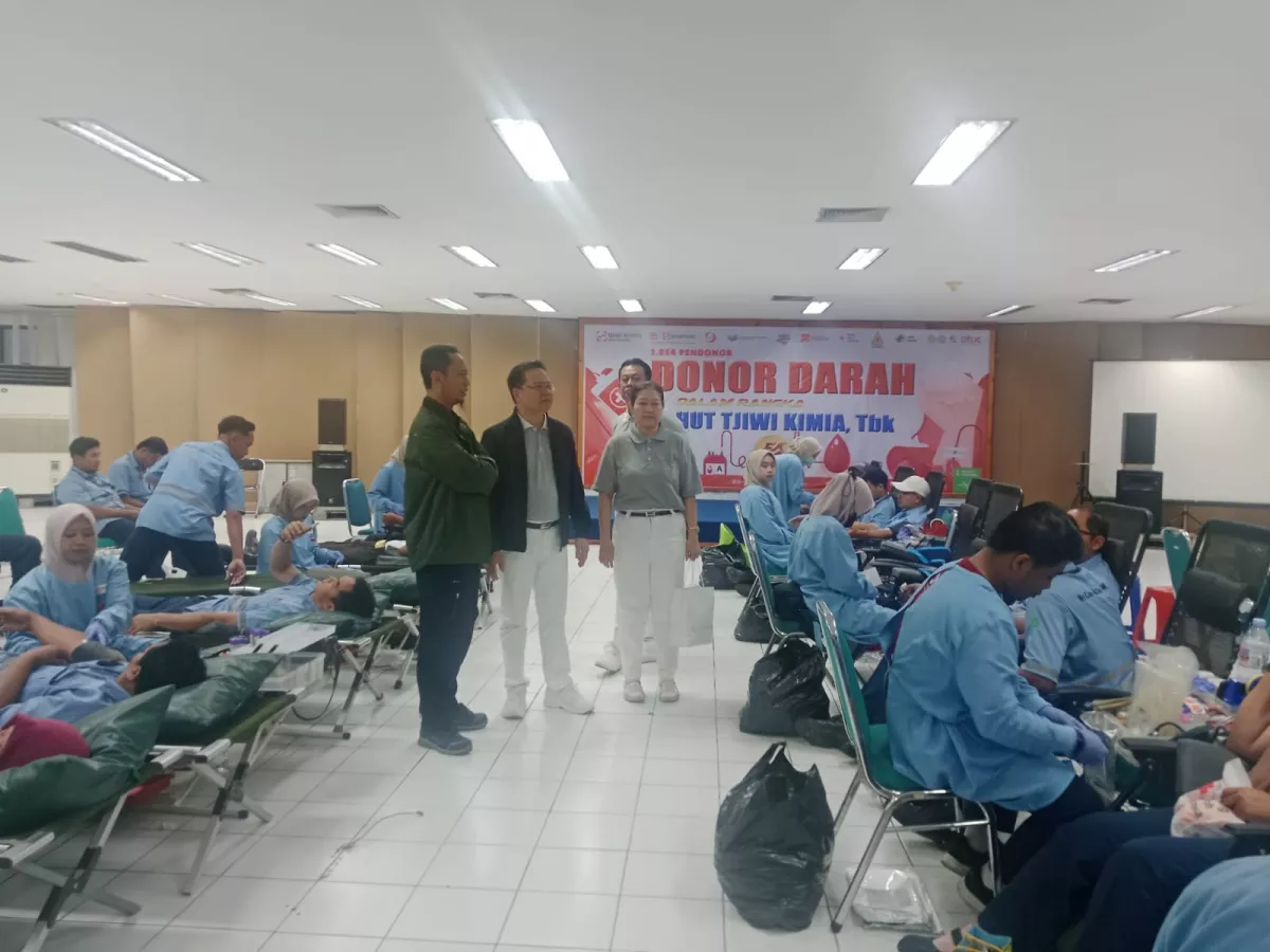 HUT ke-54 Tjiwi Kimia, Targetkan 1.054 Pendonor Darah untuk Masyarakat