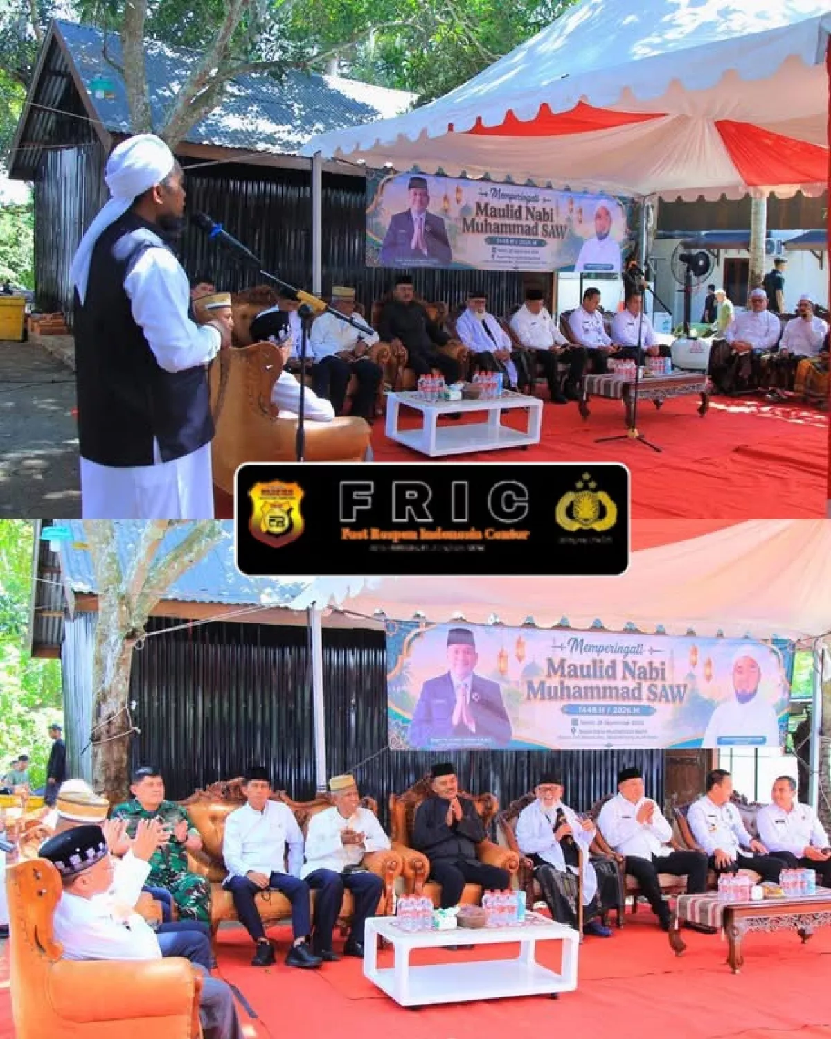 BNNP Aceh Gelar peringatan Maulid Nabi Besar Muhammad SAW Di Dayah Darul Musthafa, Blang Bintang, Aceh Besar