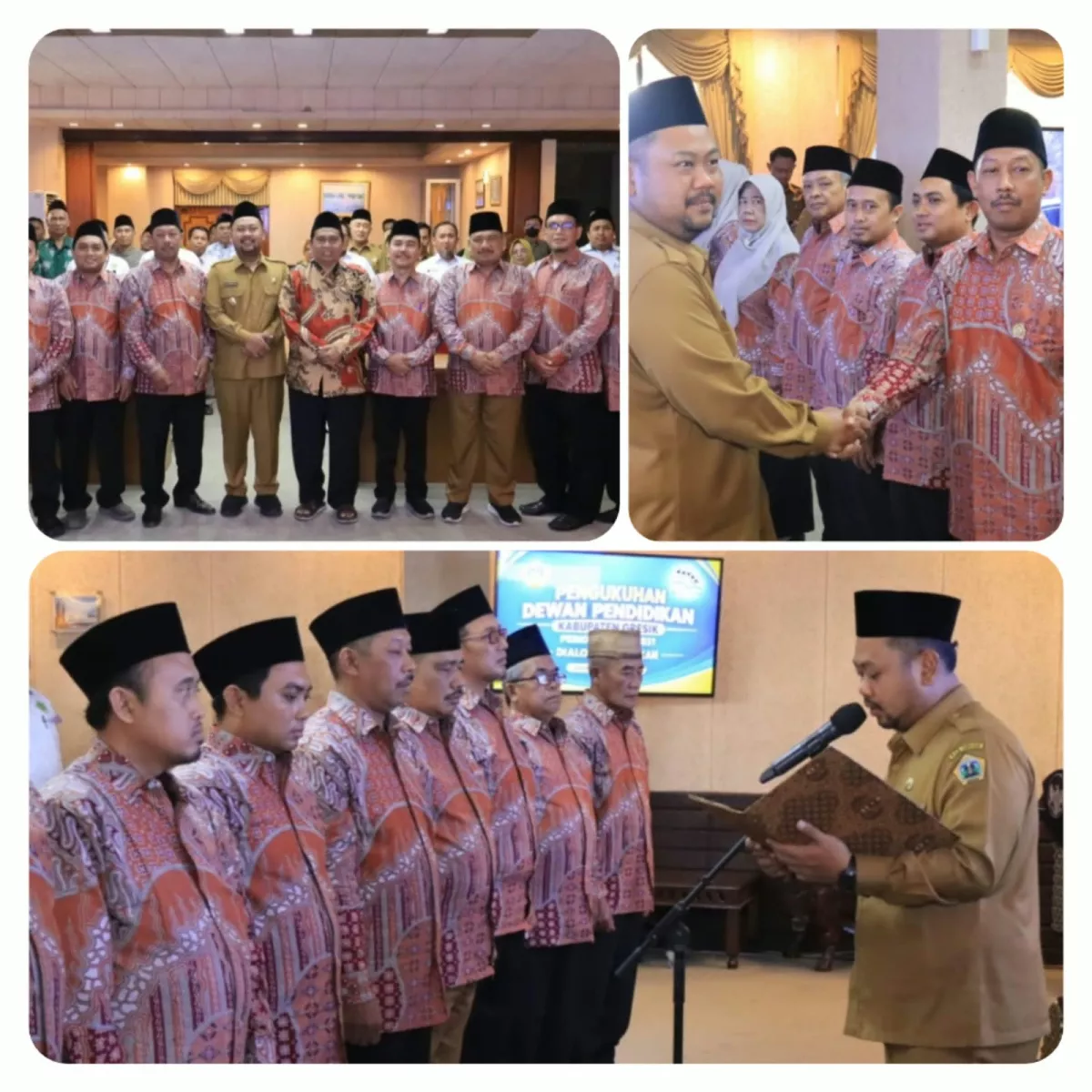 Dewan Pendidikan Gresik Berganti, PR Pendidikan Diupayakan Bertahap Selesai