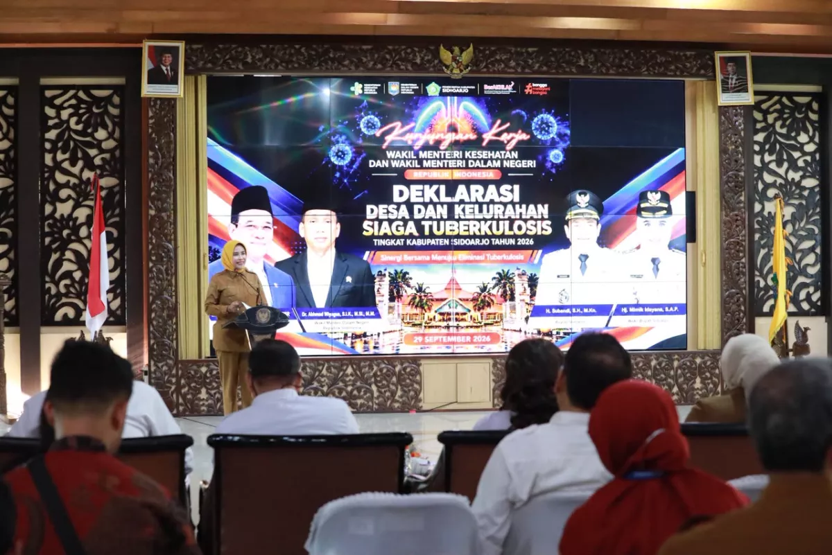 Sidoarjo Perkuat Penanggulangan TBC, 3.849 Kasus Ditemukan hingga September 2026