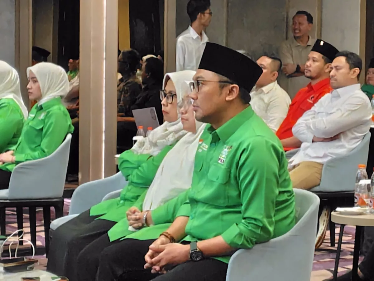 Afif saat Muskercab DPC PKB Surabaya, dok Jatimupdate.id