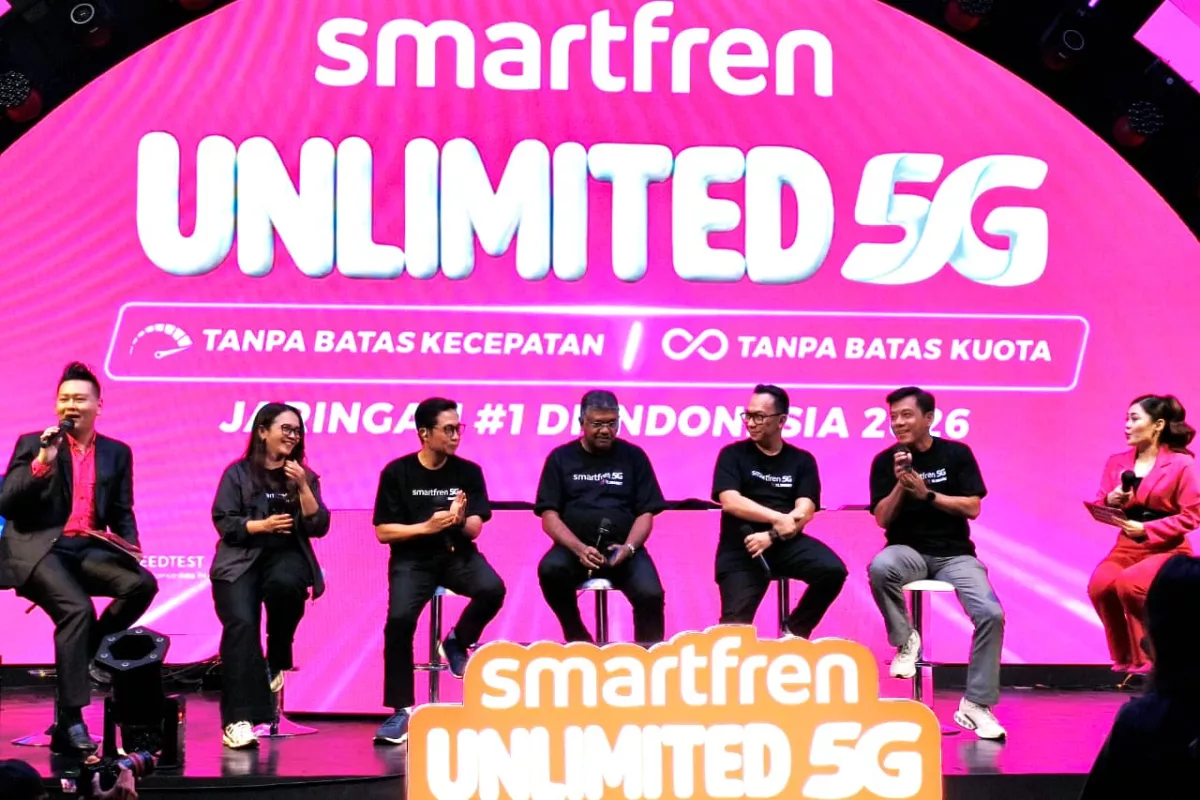 SMARTFREN Unlimited 5G Makin Dekat, 5G XLSMART Tembus 50 Kota