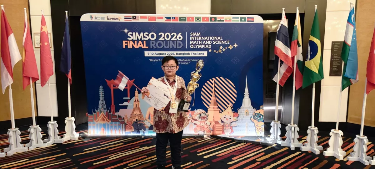 Kenzo Alvaro Ukir Prestasi Internasional, Juara 2 SIMSO 2026 Thailand
