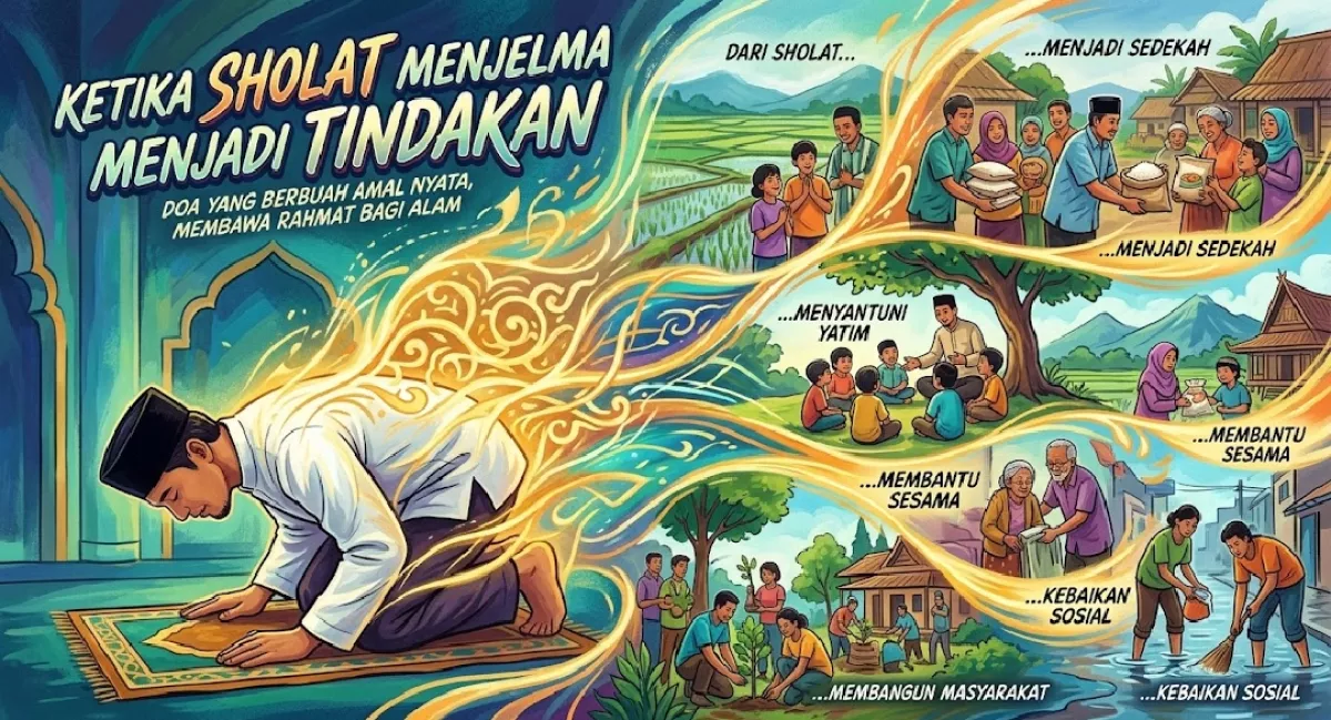 Shalat yang Menjelma Tindakan: Ketika Ibadah Menjadi Tata Kelola Jiwa dan Dunia