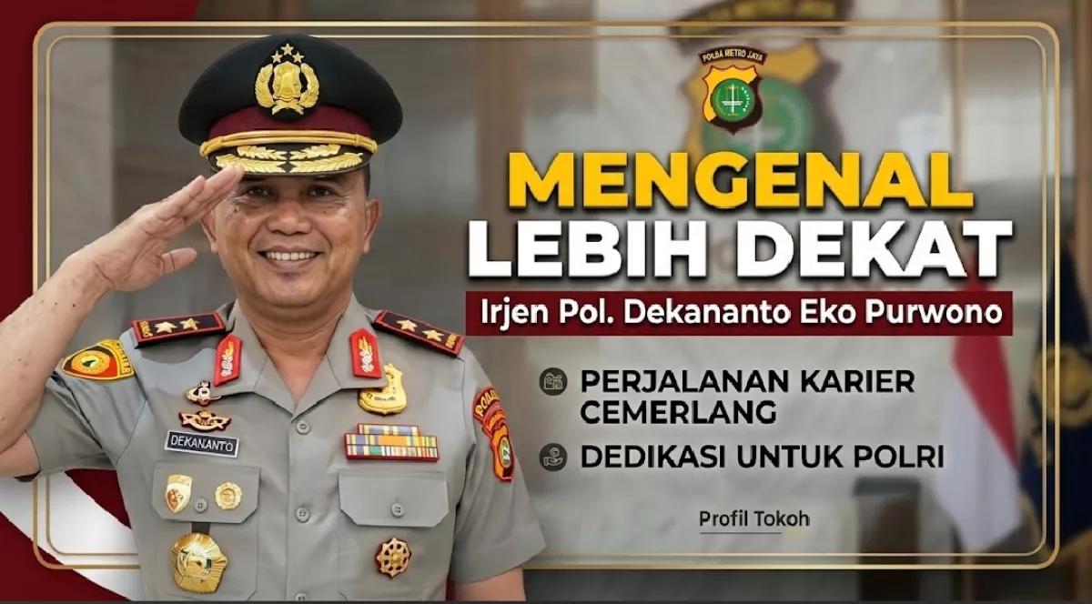 Keterangan Gambar:  Irjen Pol Dekananto Eko Purwono, Kapolda Jawa Timur (Jatim),