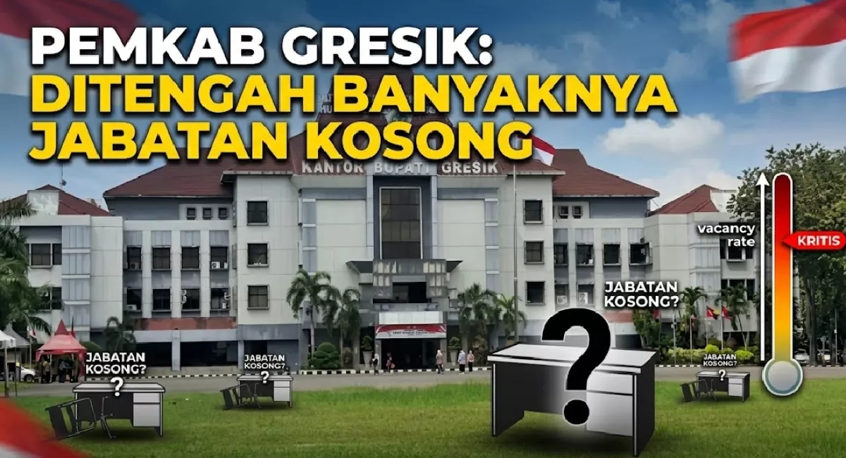 Pemkab Gresik Kejar Waktu Isi 4 JPT Kosong di Tengah Pensiun Beruntun