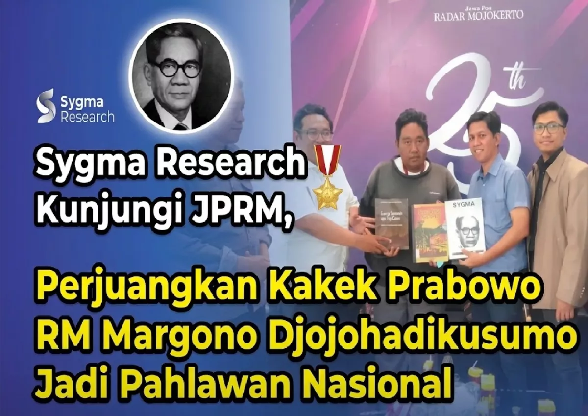 Sygma Research and Consulting Kunjungi JPRM, Perjuangkan Kakek Prabowo RM Margono Djojohadikusumo Jadi Pahlawan Nasional