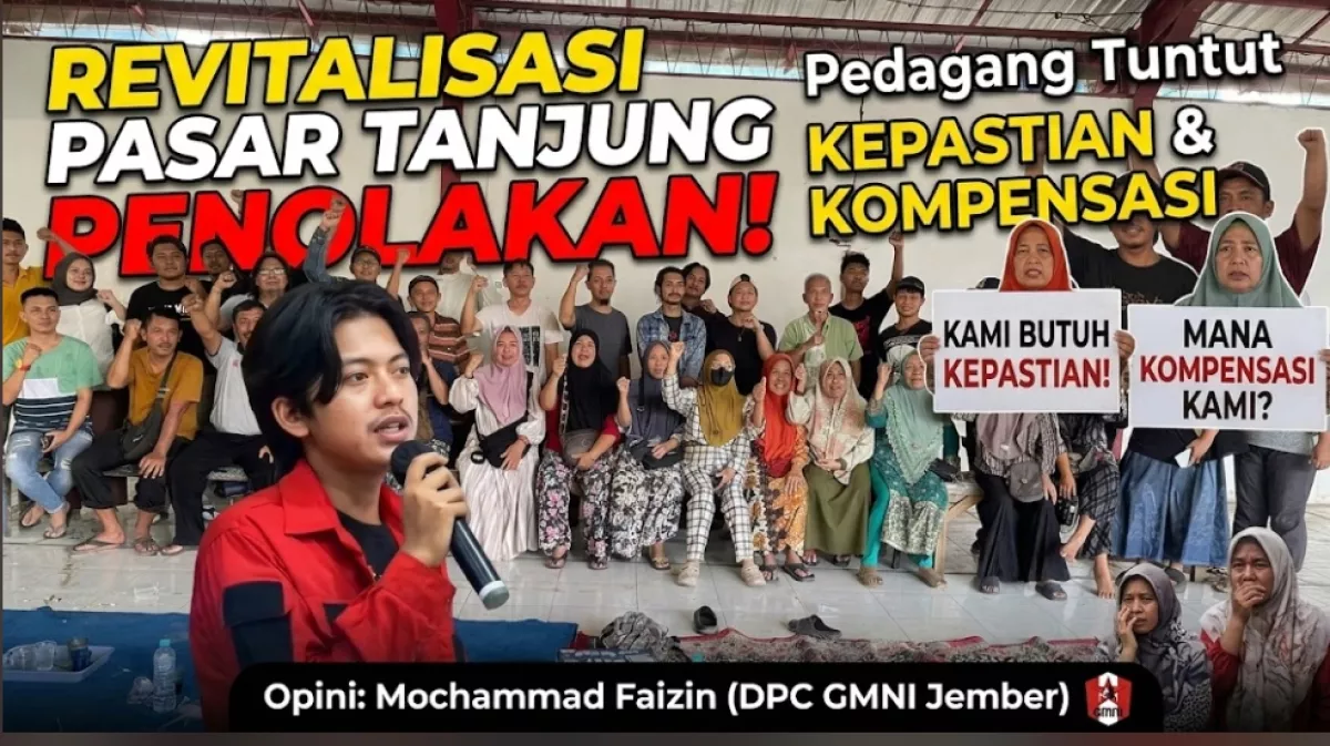 Revitalisasi Pasar Tanjung Jember Picu Penolakan, Pedagang Tuntut Kepastian dan Kompensasi
