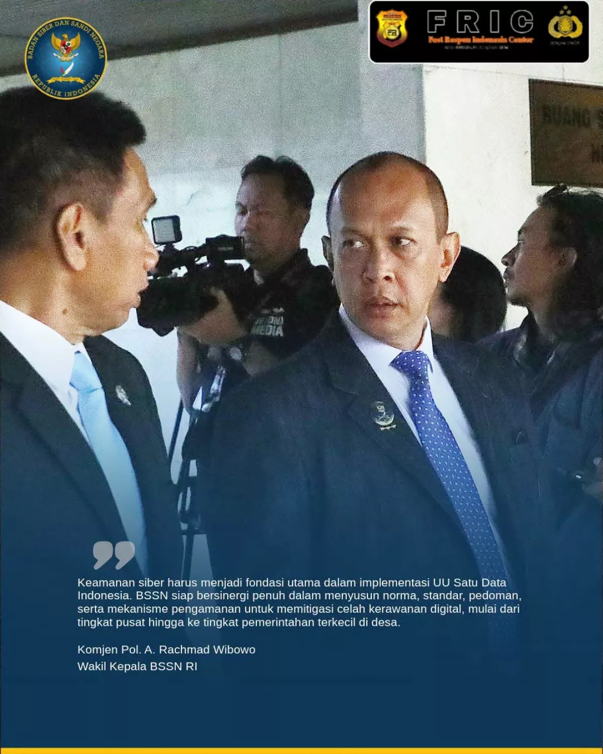 Wakil Kepala BSSN Hadiri Rapat Paripurna Pembahasan RUU Satu Data Indonesia di Gedung DPR RI
