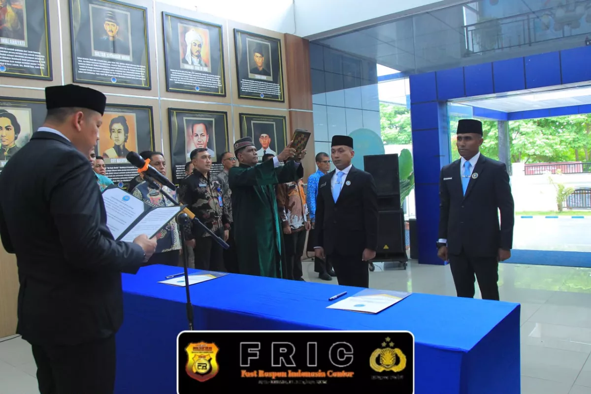 Kepala BNNP Aceh  Brigjen Pol. Dr. Dedy Tabrani, S.I.K., M.Si., melantik Kepala BNN Kota Banda Aceh dan Kepala BNN Kota Langsa .