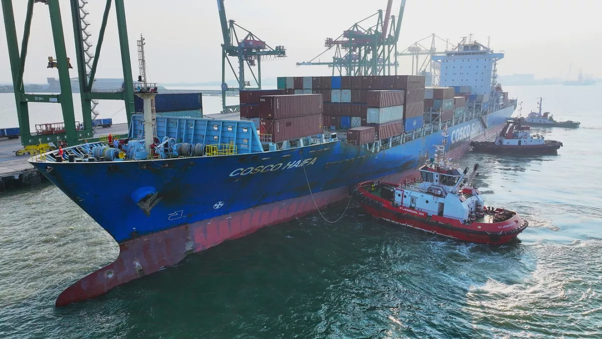 Data perusahaan menunjukkan, arus peti kemas TTL meningkat dari 780.160 TEUs pada 2021 menjadi 2.187.964 TEUs pada 2025. hms