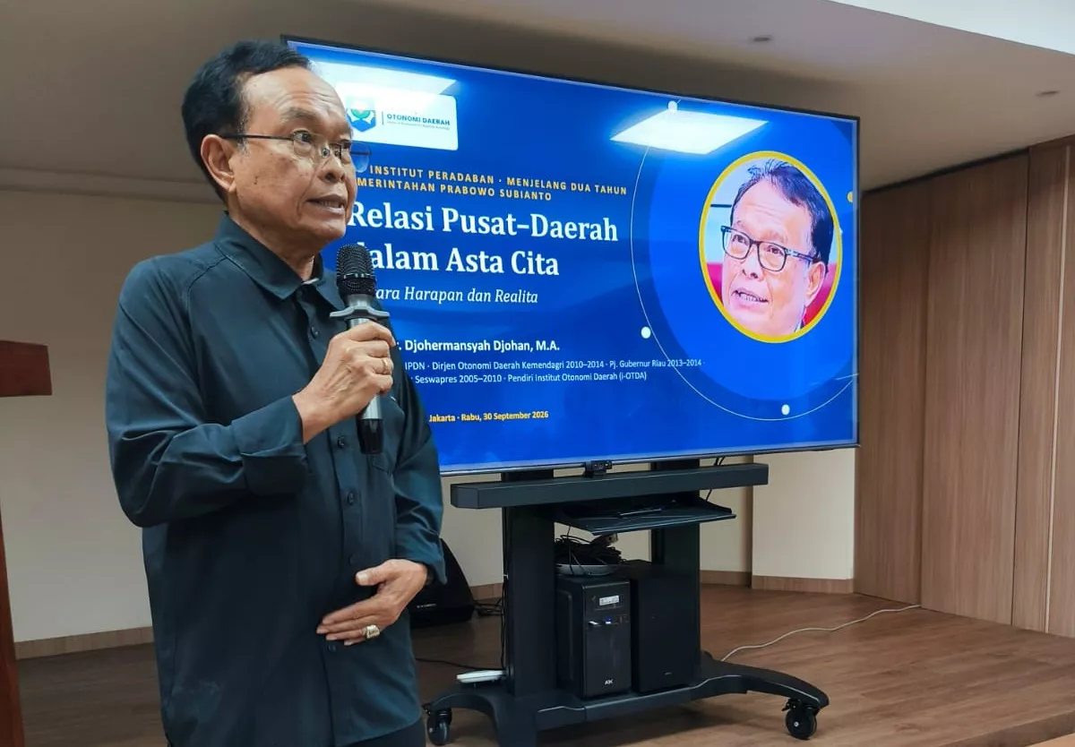 Djohermansyah Djohan: Desentralisasi Bukan Masalah, Cara Menjalankannya Perlu Dikoreksi Bersama