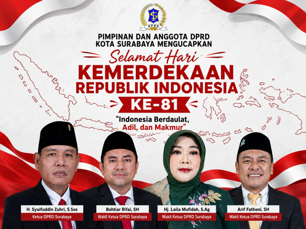 DPRD Surabaya HUT ke-81 RI