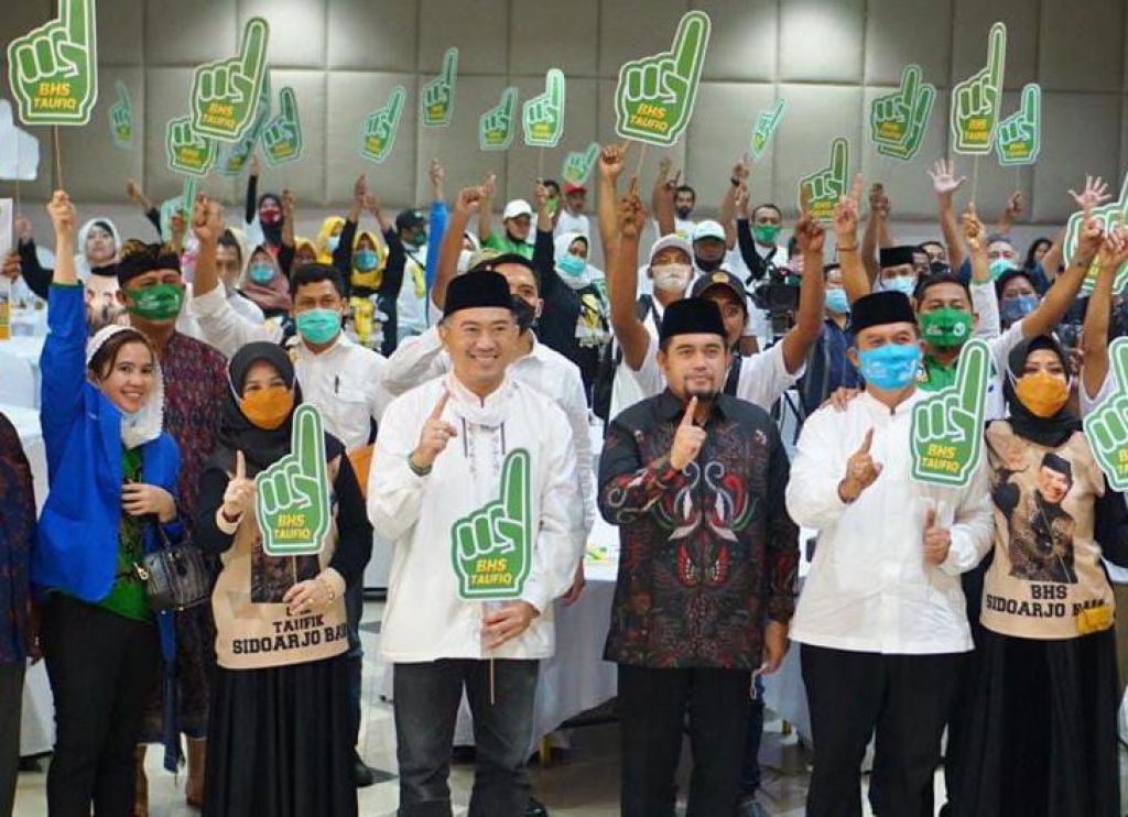 BHS-Taufiq Tutup Masa Kampanye, Teriakan Menang Menggema