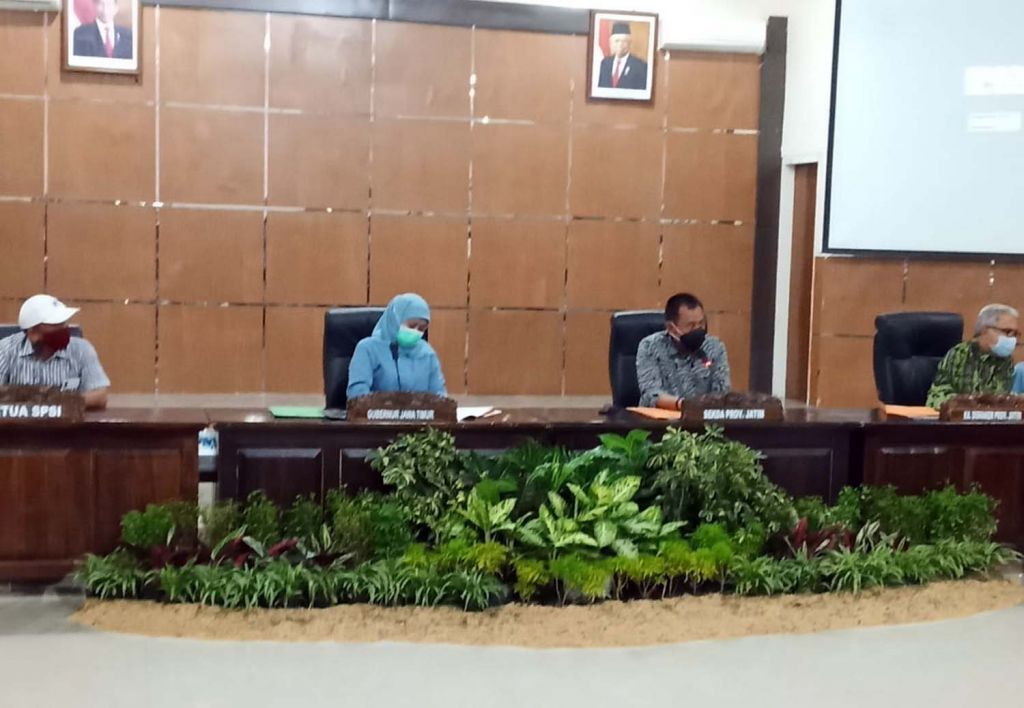 UMP Jatim Diputuskan Naik Jadi Rp 1,868 Juta Tahun 2021