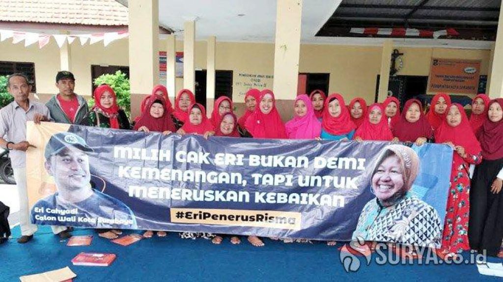 Warga Sambikerep Deklarasi Dukung Eri Cahyadi Maju di Pilwali Surabaya