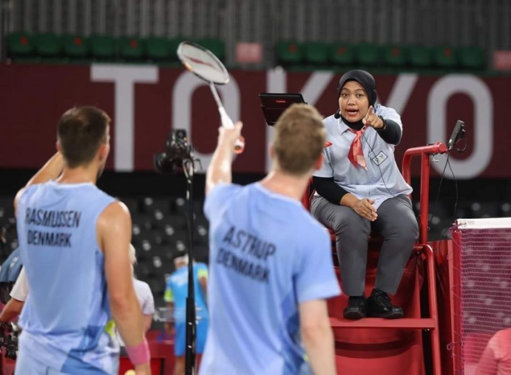 Bonek, Ini Pesan Ibu Guru SD Wasit Olimpiade Tokyo