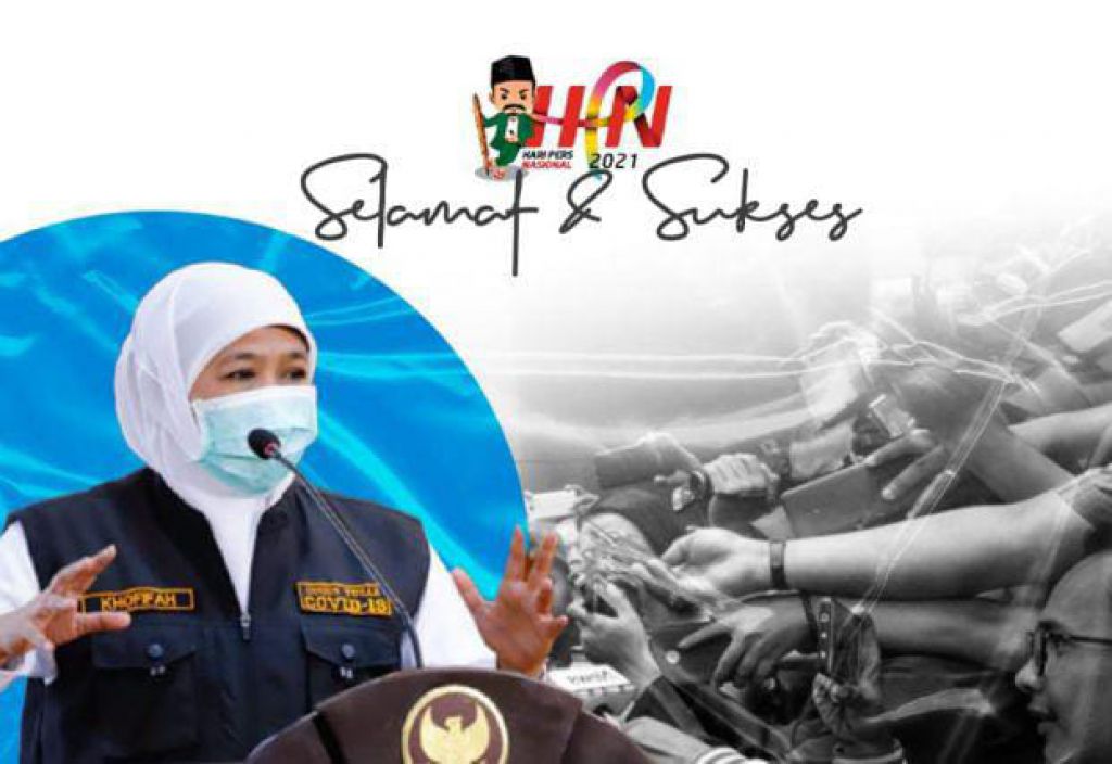 HPN 2021, Khofifah Dorong Pers Ikut Perangi Hoaks