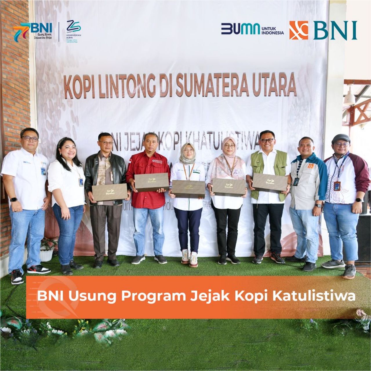 BNI Usung Jejak Kopi Katulistiwa