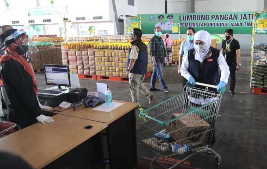 Perluas Layanan Sembako Murah Lumbung Pangan Jatim Gandeng BUMDes