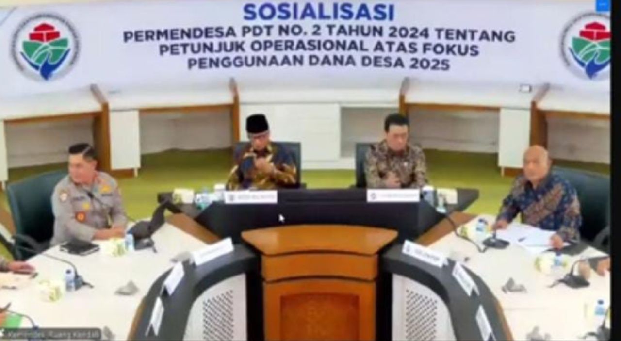 Mendes PDT Yandri Soroti LSM dan Wartawan Bodrek Peras Kades 